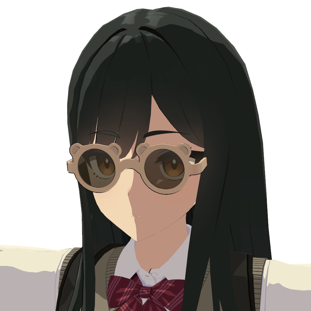 【VRChat用】クマちゃんサングラス