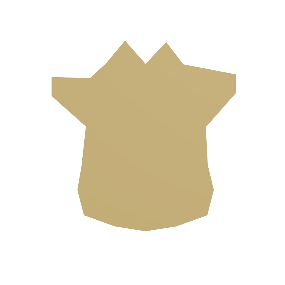 【VRChat用】手作り風の動物のお面