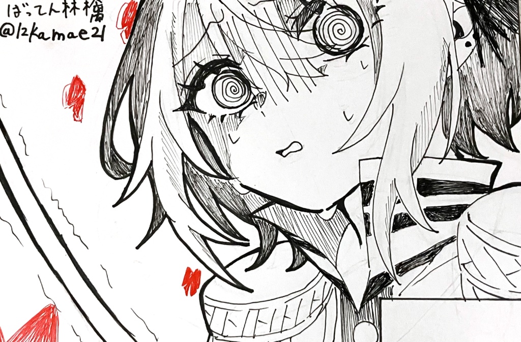 直筆ポストカード 蓮見レイア①