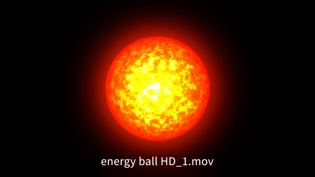 動画編集者向けHD画質【energy ball 】