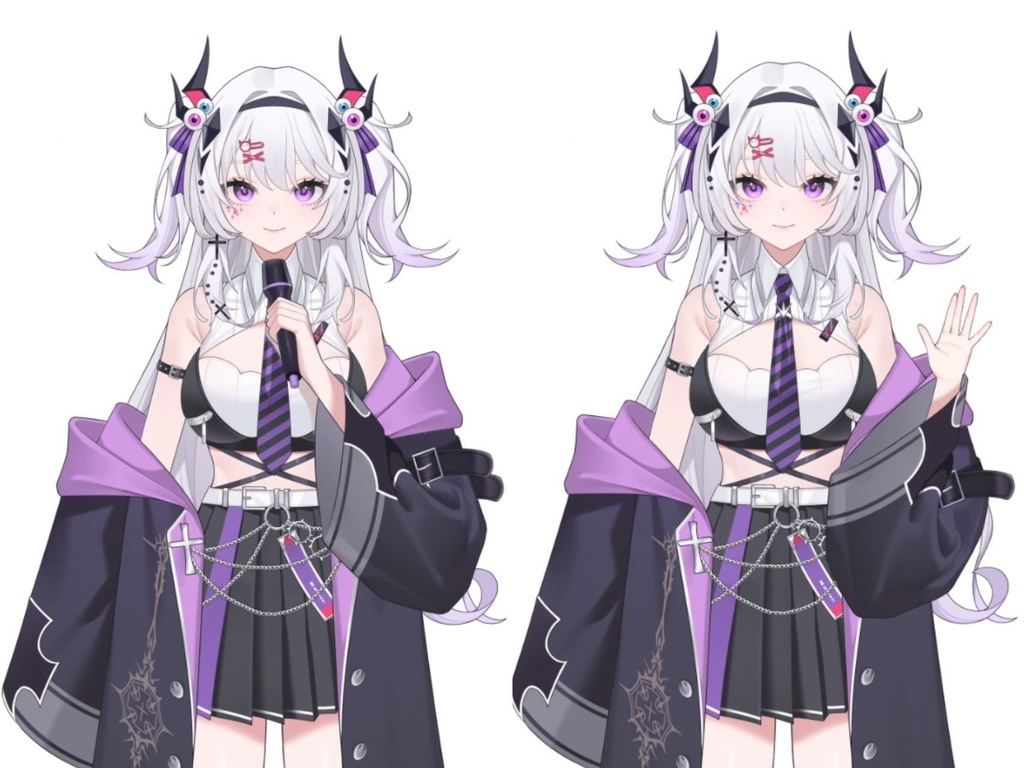 バージョン更新済みVer2 【Cmo3販売中】【汎用LIVE2Dモデル】可愛い悪魔娘「VtuberStudio対応」高品質