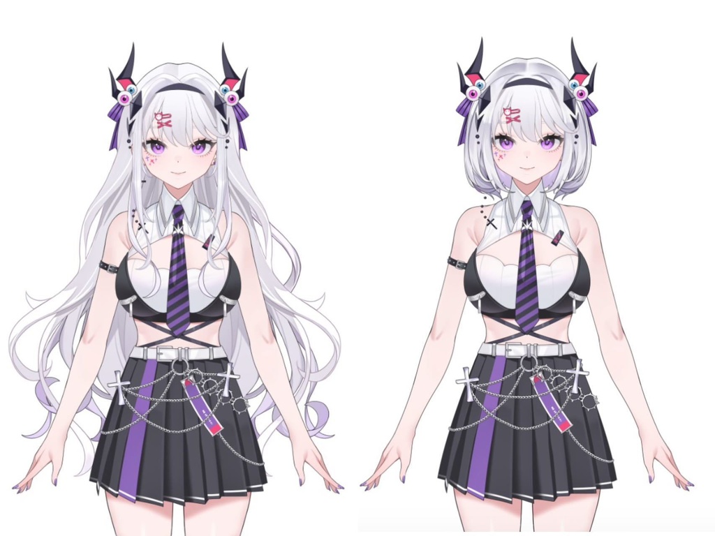 バージョン更新済みVer2 【Cmo3販売中】【汎用LIVE2Dモデル】可愛い悪魔娘「VtuberStudio対応」高品質