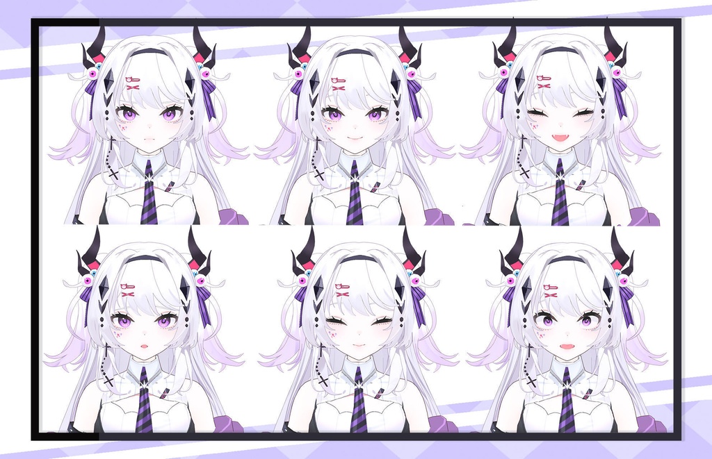 【オリジナル3Dモデル】小悪魔_vrm_VRchat_UnityPackage