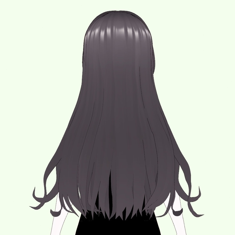 【VRoid】可愛い4種ヘアプリセット / Cute4type of hair presets