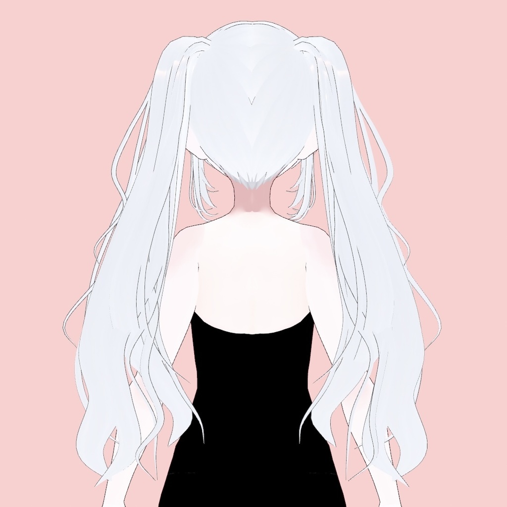 【VRoid】可愛い4種ヘアプリセット / Cute4type of hair presets