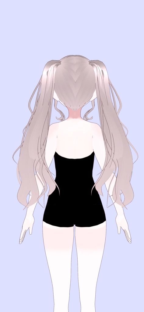【VRoid】可愛い4種ヘアプリセット / Cute4type of hair presets