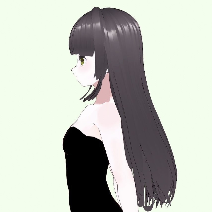 【VRoid】可愛い4種ヘアプリセット / Cute4type of hair presets