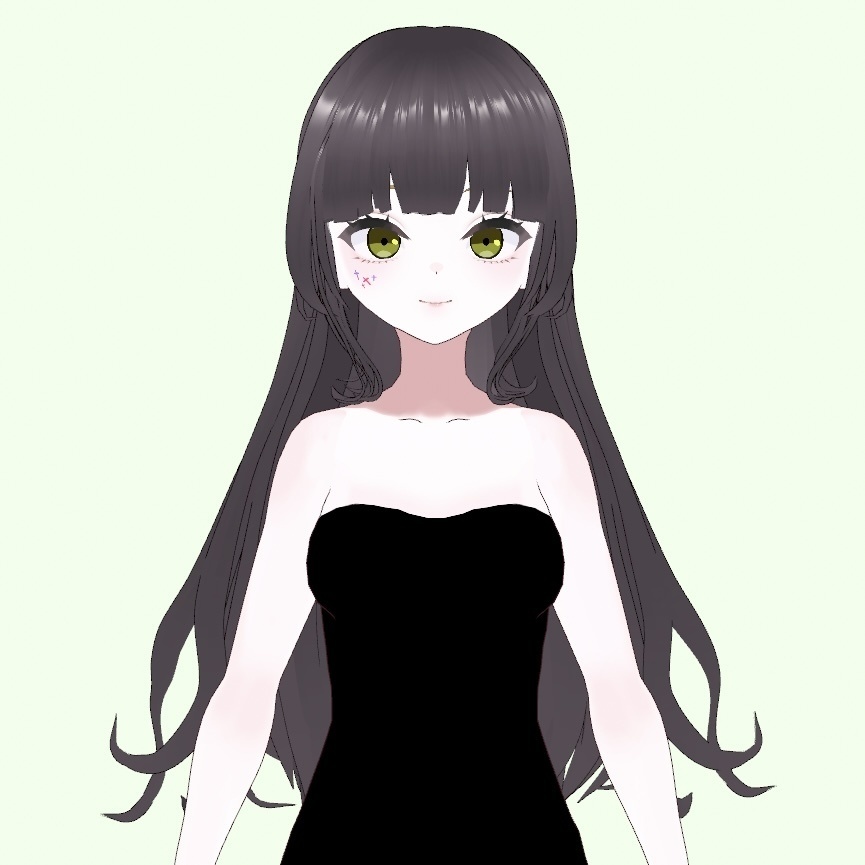 【VRoid】可愛い4種ヘアプリセット / Cute4type of hair presets