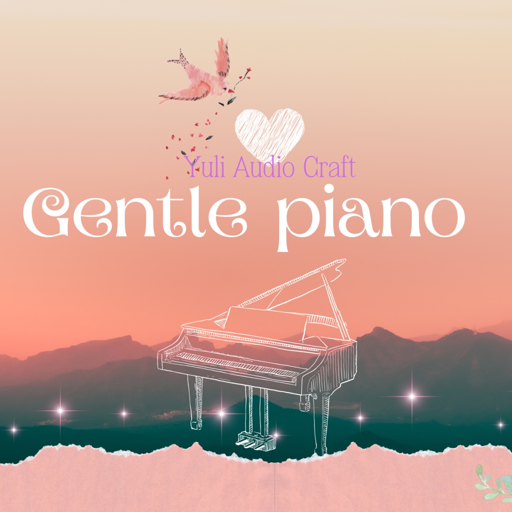 【無料BGM】Gentle piano 16tracks