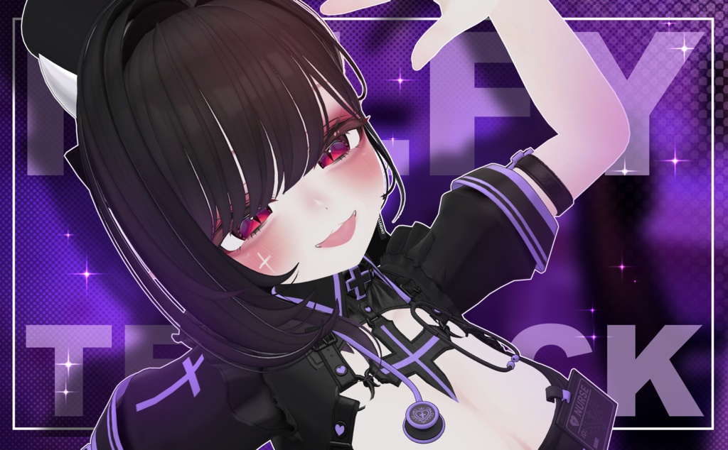 Milfy Makeup&Eyes texture 『Devil』