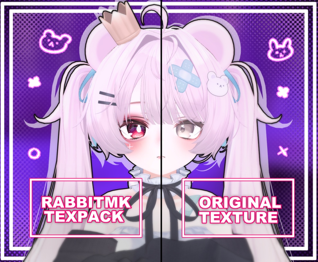 Milfy Makeup&Eyes texture 『Devil』