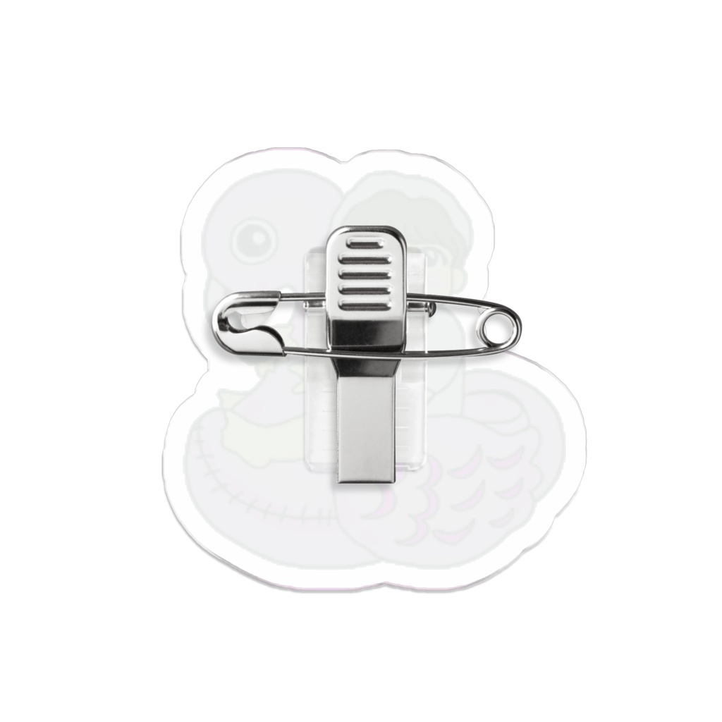 ふらみんGO!!アクリルバッジ