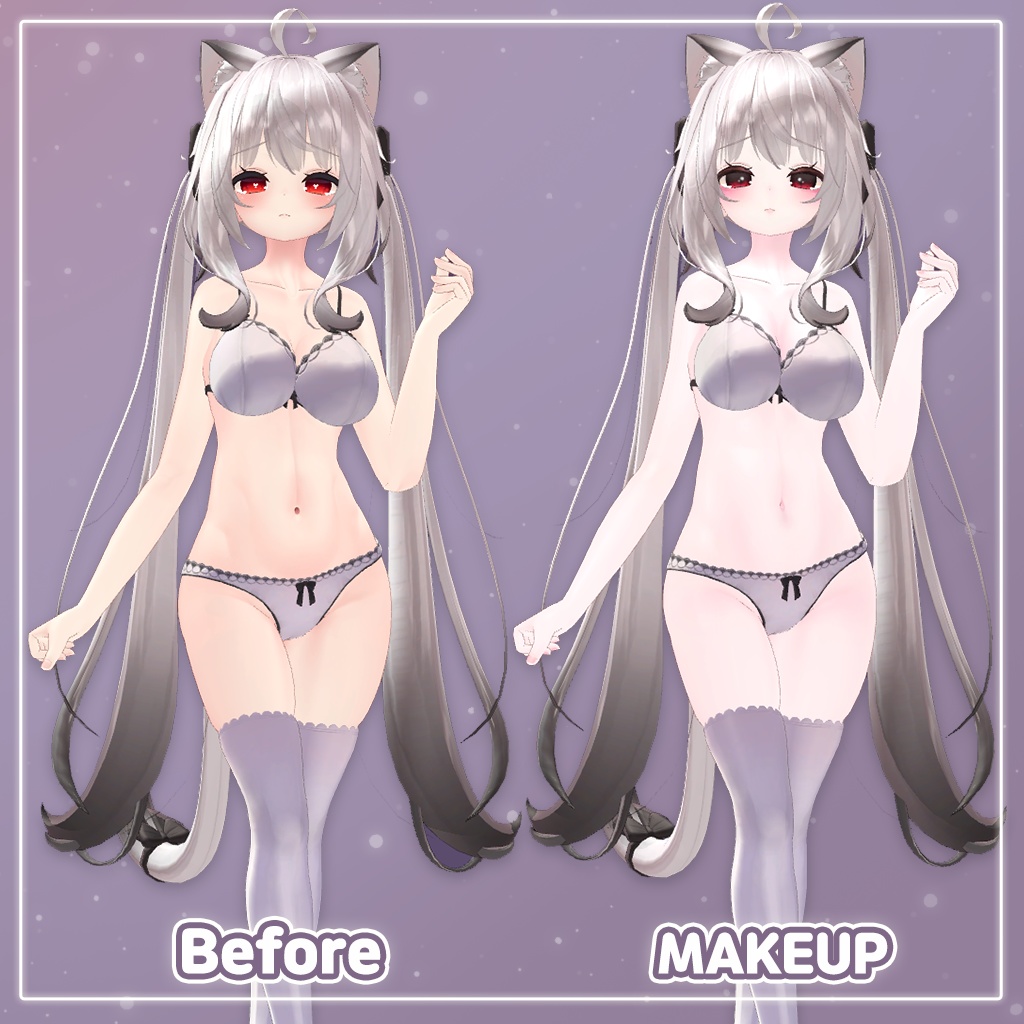 舞夜 Maya make up Body & eye texture Set