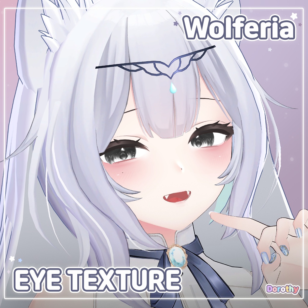 【しお-Sio / マヌカ- Manuka / ウルフェリア-Wolferia / シフォン-Chiffon 】 Eye texture