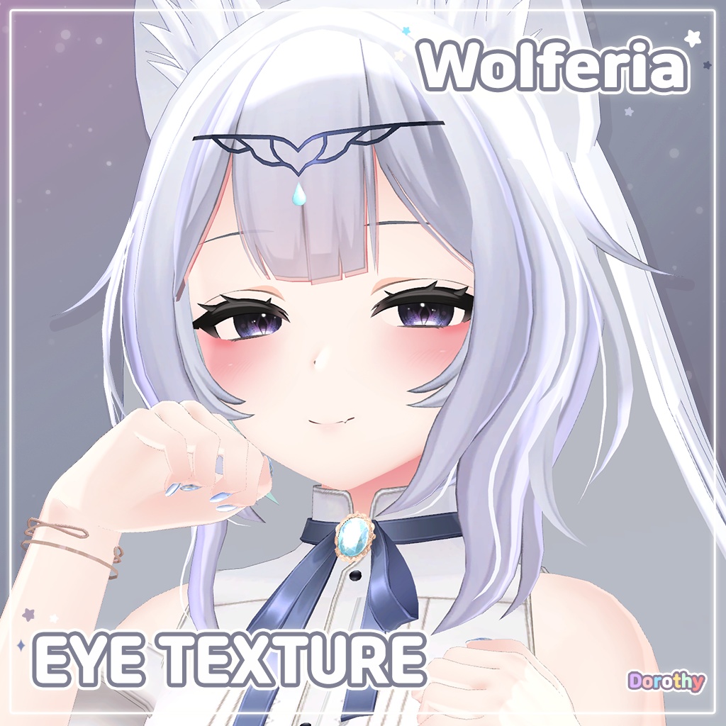 【11 アバター対応】 Jewelry Eye Textures