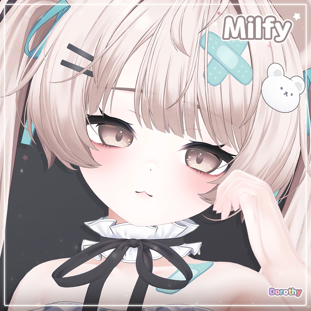 Mist eye texture 【9 アバター対応】