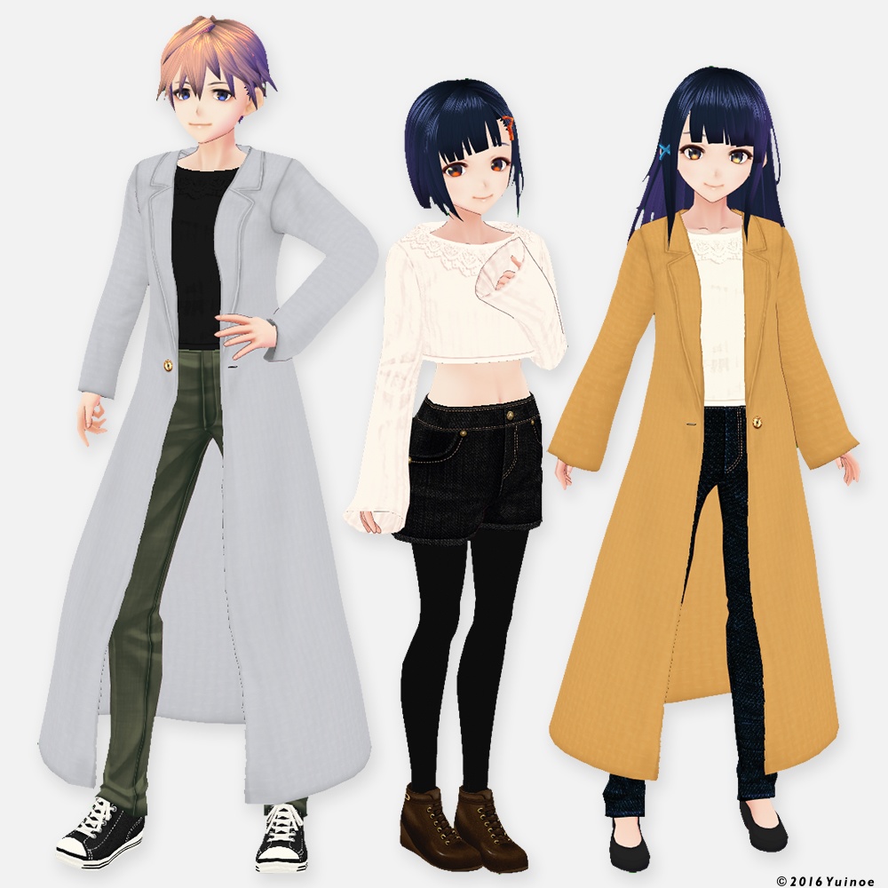 レースブラウス|#VRoid