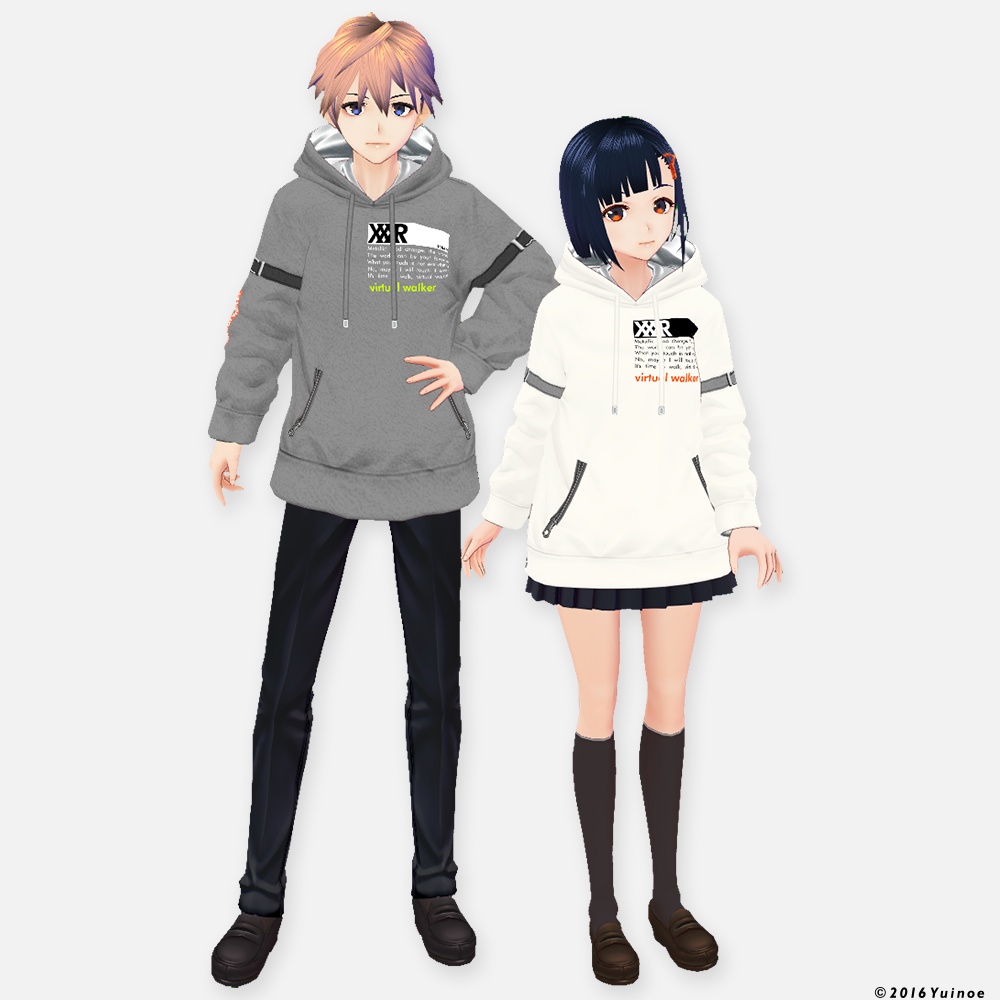 プロテクティブパーカー|#VRoid