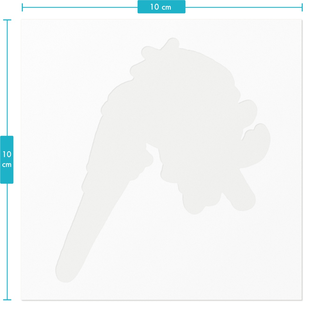 どうぶつの森風ギルガメッシュ ステッカー