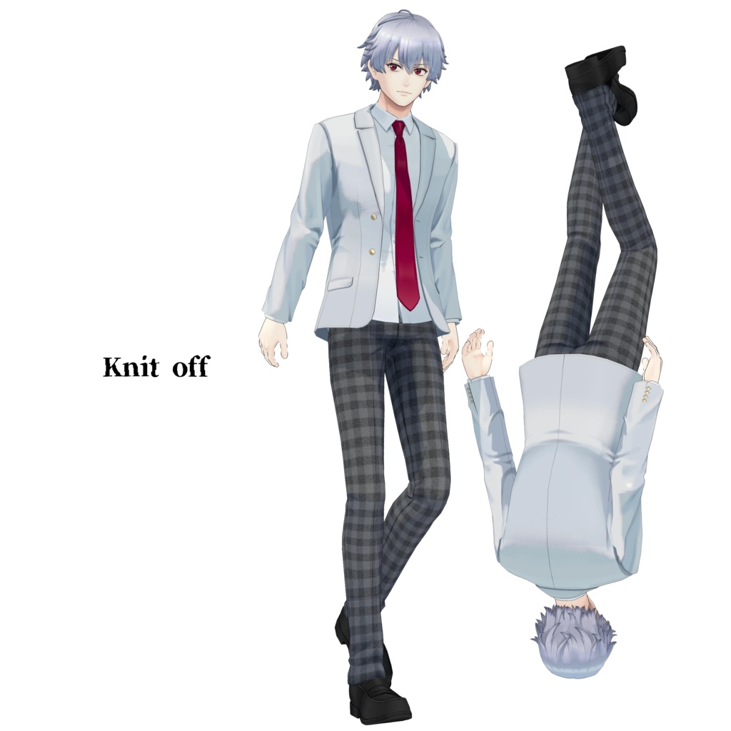 オリジナル3Dモデル『殺本律』