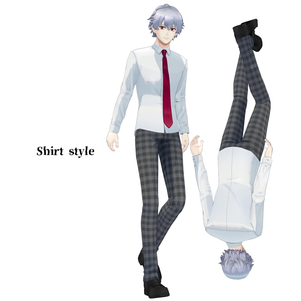 オリジナル3Dモデル『殺本律』