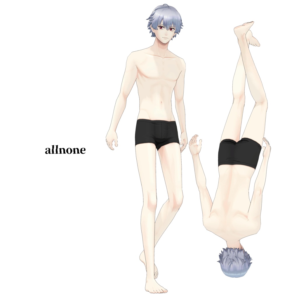 オリジナル3Dモデル『殺本律』