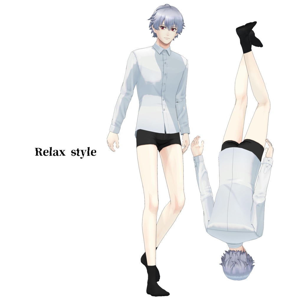 オリジナル3Dモデル『殺本律』