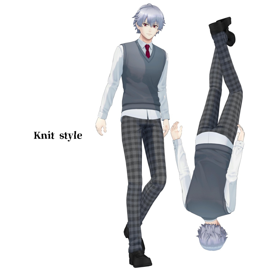 オリジナル3Dモデル『殺本律』