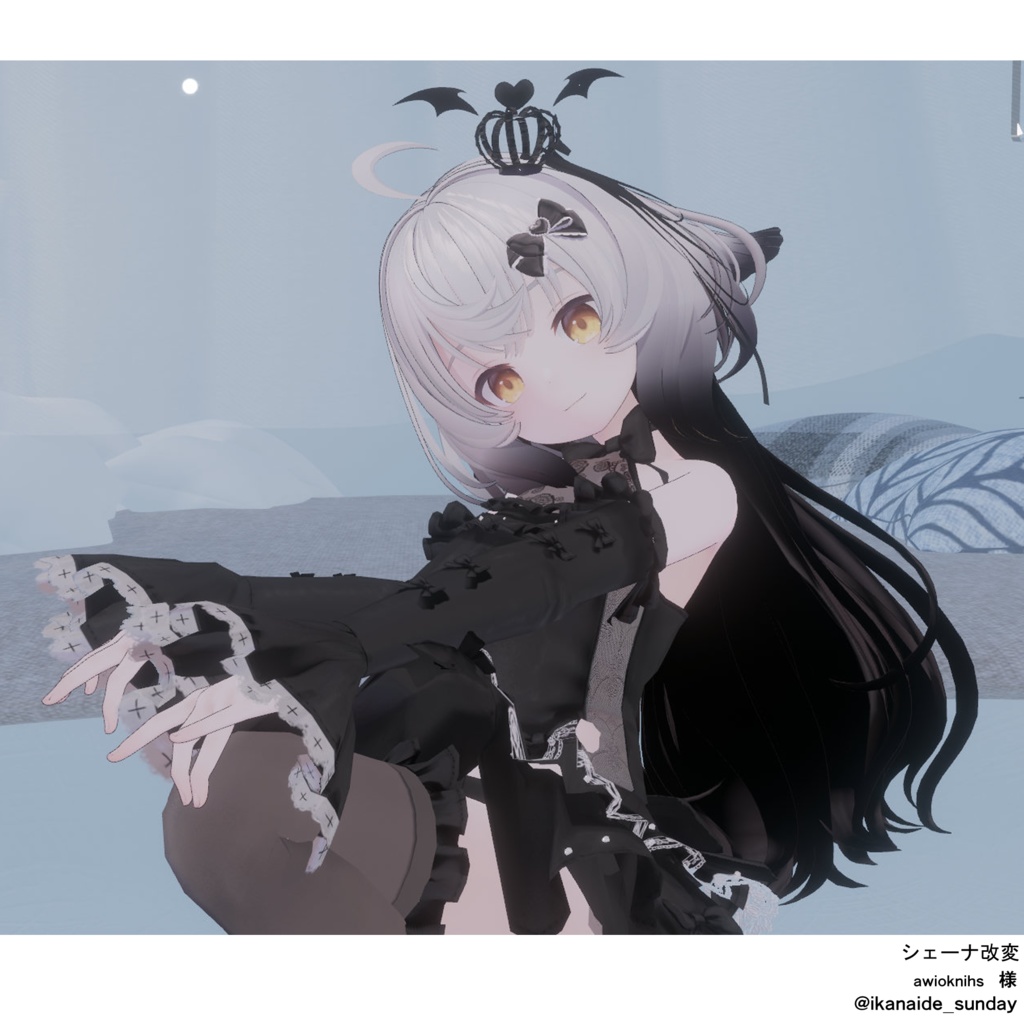 🤍¥500 SALE🤍 VRChat衣装『Kill-er Maiden』マヌカ専用