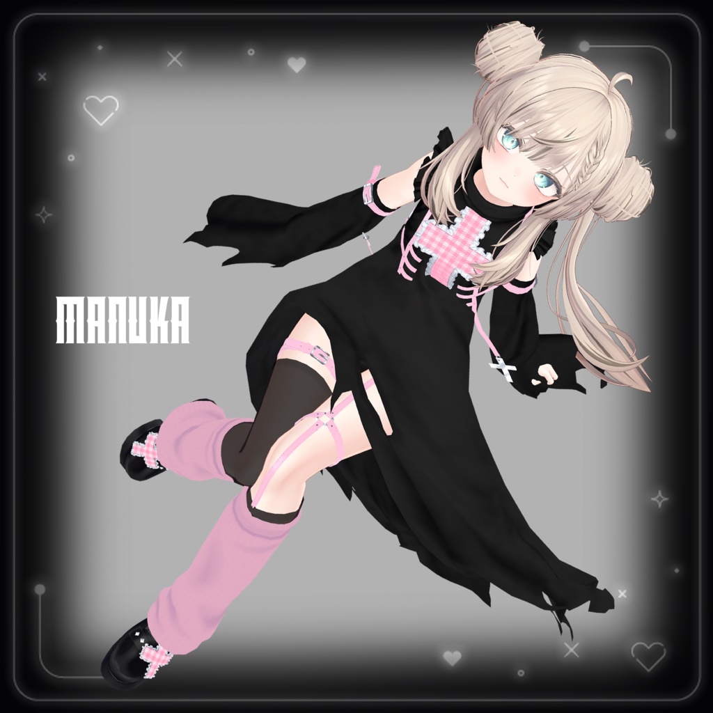 ♥4アバター対応♥VRChat衣装『しにがみ』Shinigami