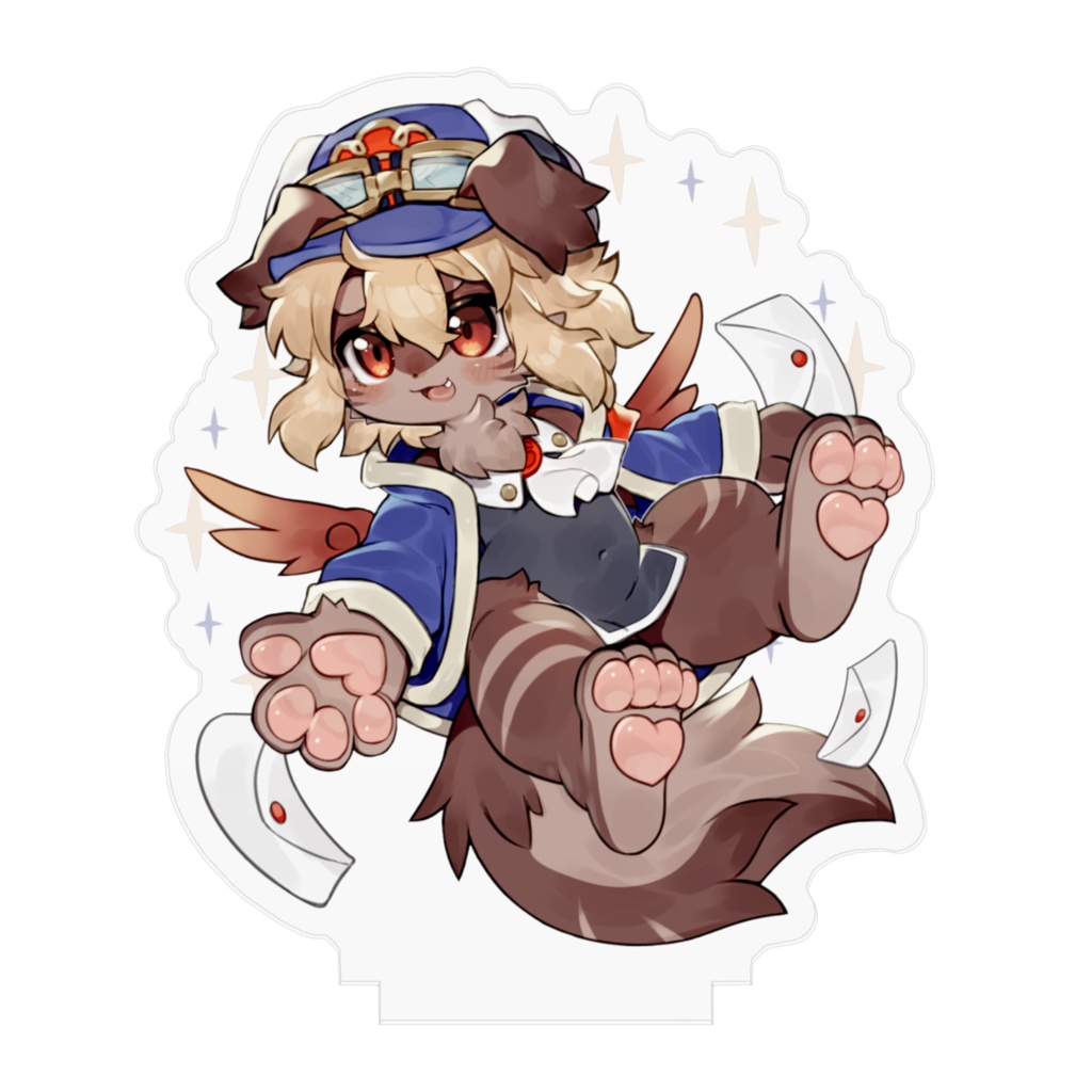 ふわもちアクリルフィギュア