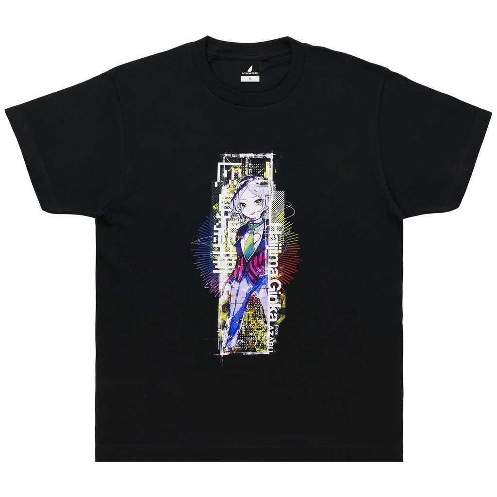 MNG × 電音部Tシャツ/灰島 銀華