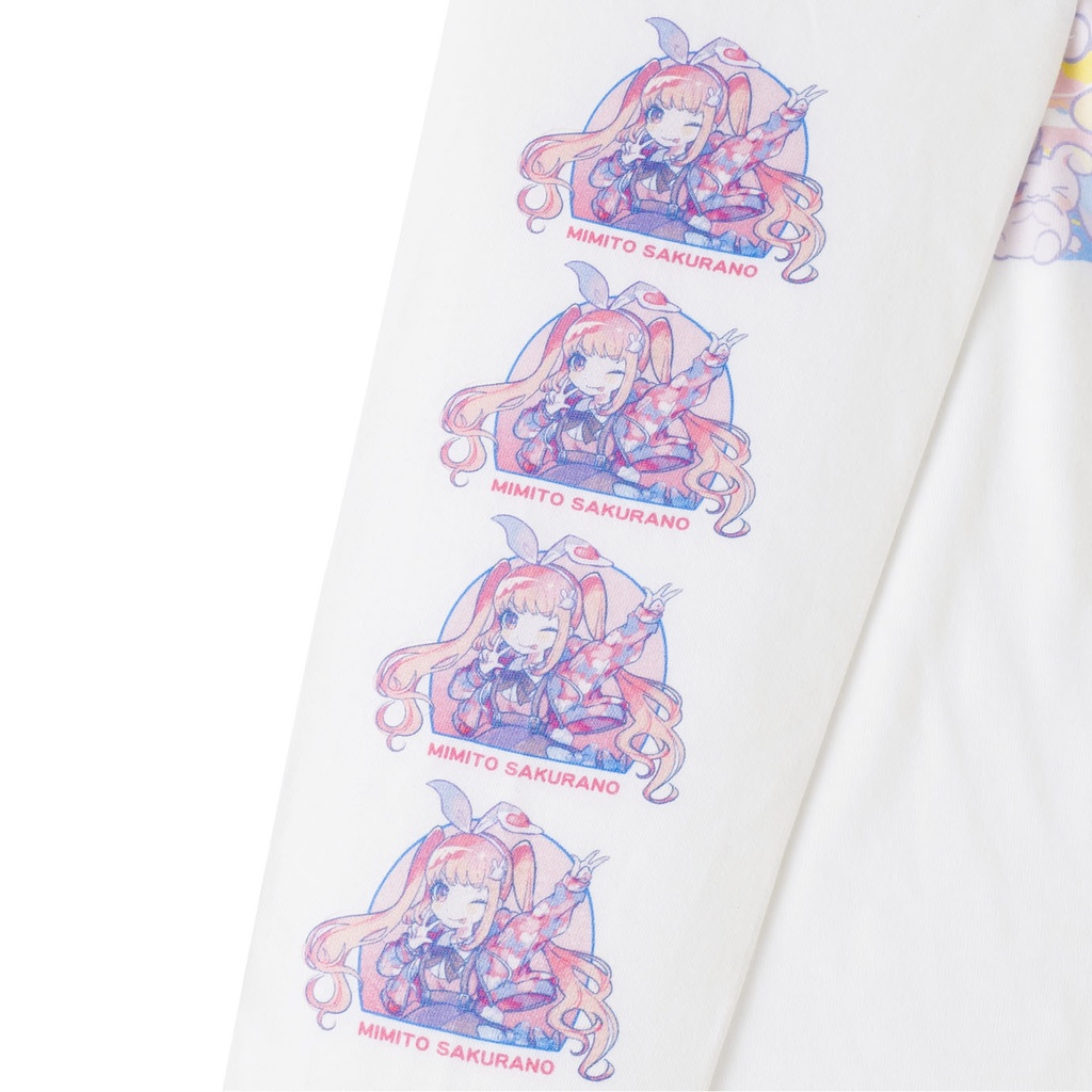 MNG × 電音部ロングTシャツ/桜乃 美々兎