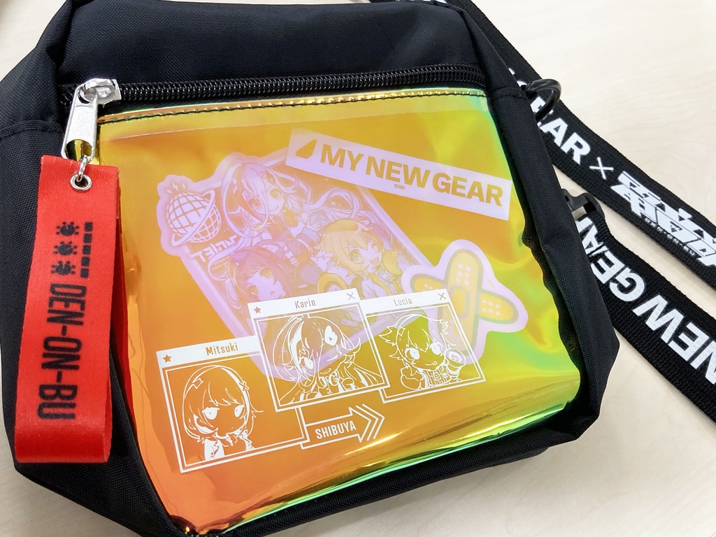 MNG × 電音部 ショルダーバッグ/シブヤ