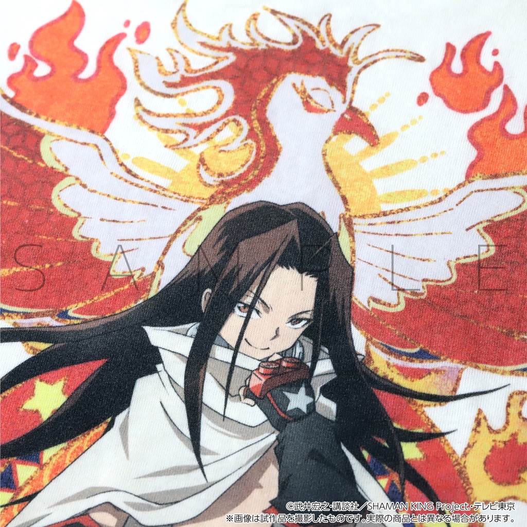 MY NEW GEAR×TVアニメ『SHAMAN KING』Tシャツ/ハオ