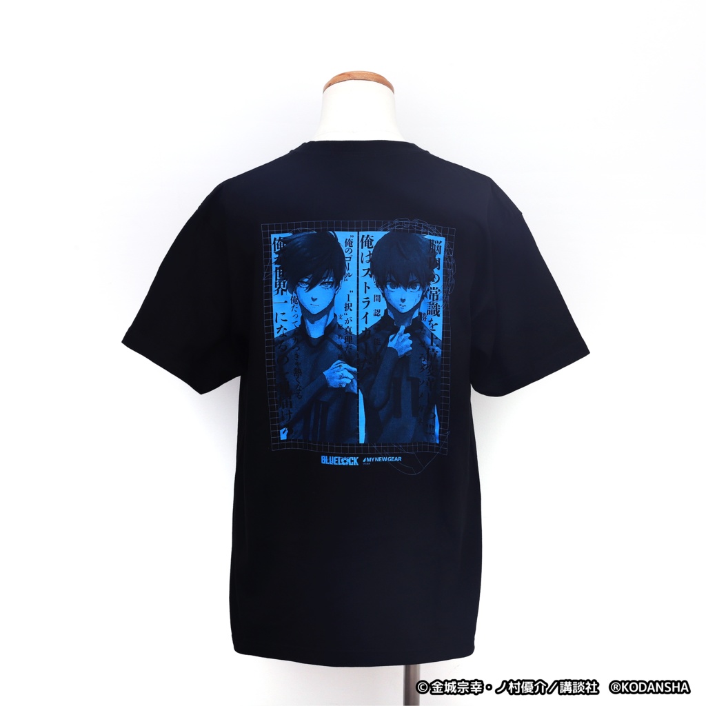 ブルーロックTシャツ「潔 世一&糸師 凛」