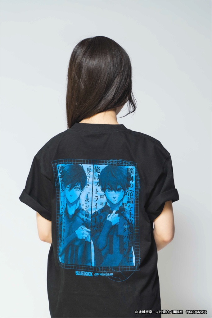 ブルーロックTシャツ「潔 世一&糸師 凛」