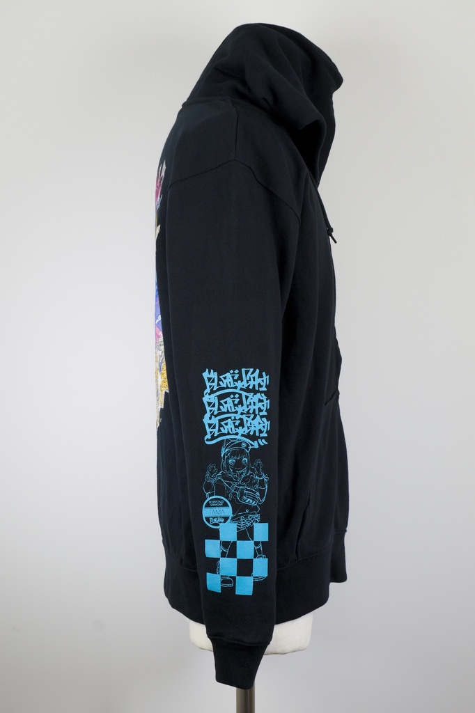 MNG × 電音部パーカー/黒鉄 たま