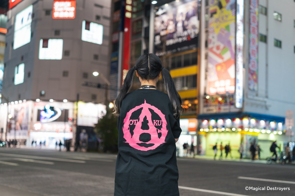 魔法少女マジカルデストロイヤーズ(原作版)Tシャツ/ピンク