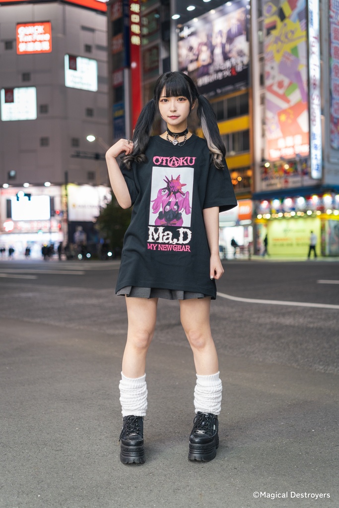 魔法少女マジカルデストロイヤーズ(原作版)Tシャツ/ピンク