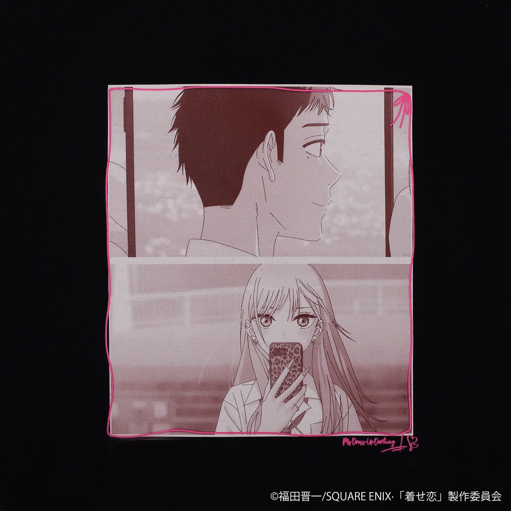 【12/16発売予定】MNG×その着せ替え人形は恋をする 五条君海行こうTシャツ