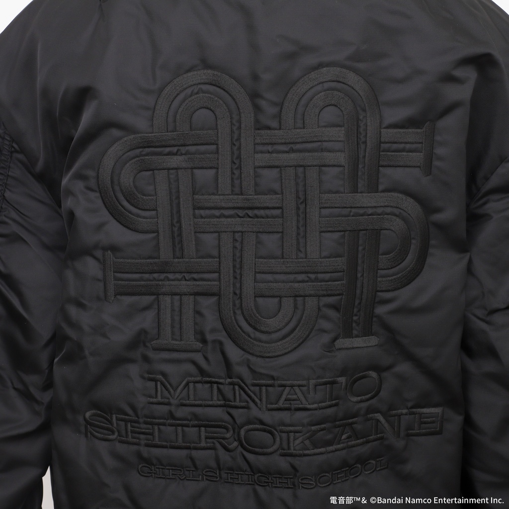 【完全受注生産限定】MNG×電音部 港白金女学院フライトジャケット【2/10頃発送予定】