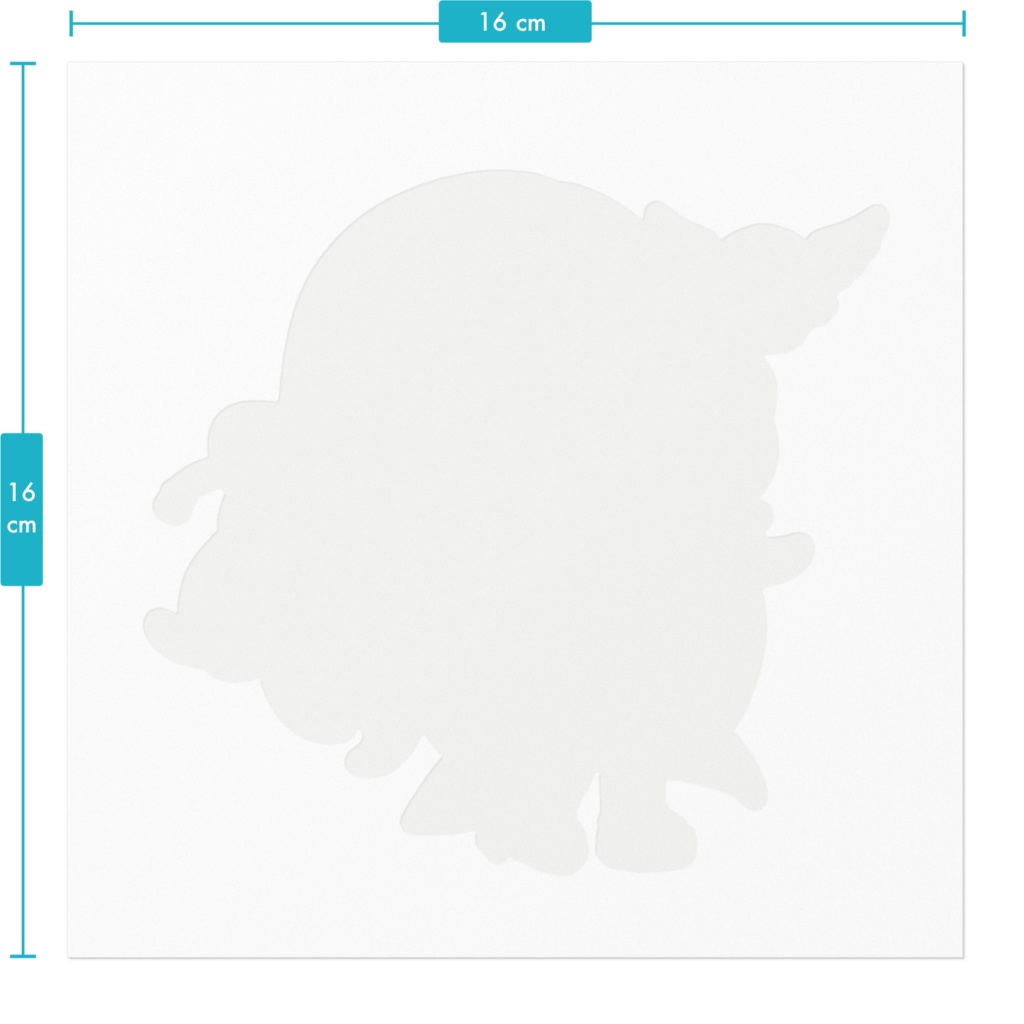 pixivFACTORY 池袋電音部  1stビジュアル デフォルメステッカー - 160 x 160 (mm)