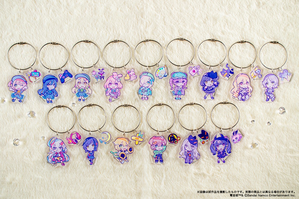 MNG × 電音部 24SS アクリルキーホルダーコレクション REMIX