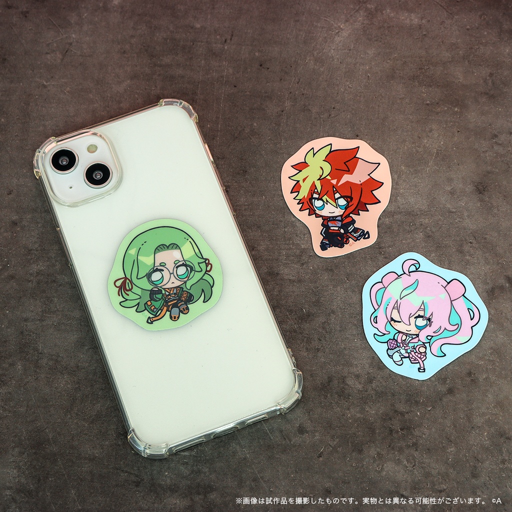 MNG×電音部 イケブクロエリア ダイカットステッカー