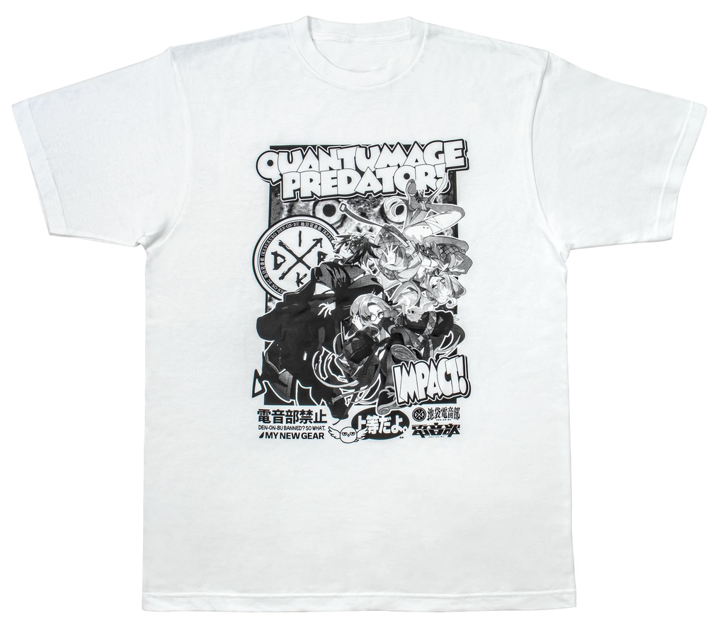 MNG×電音部 イケブクロエリア QAP! T-shirts