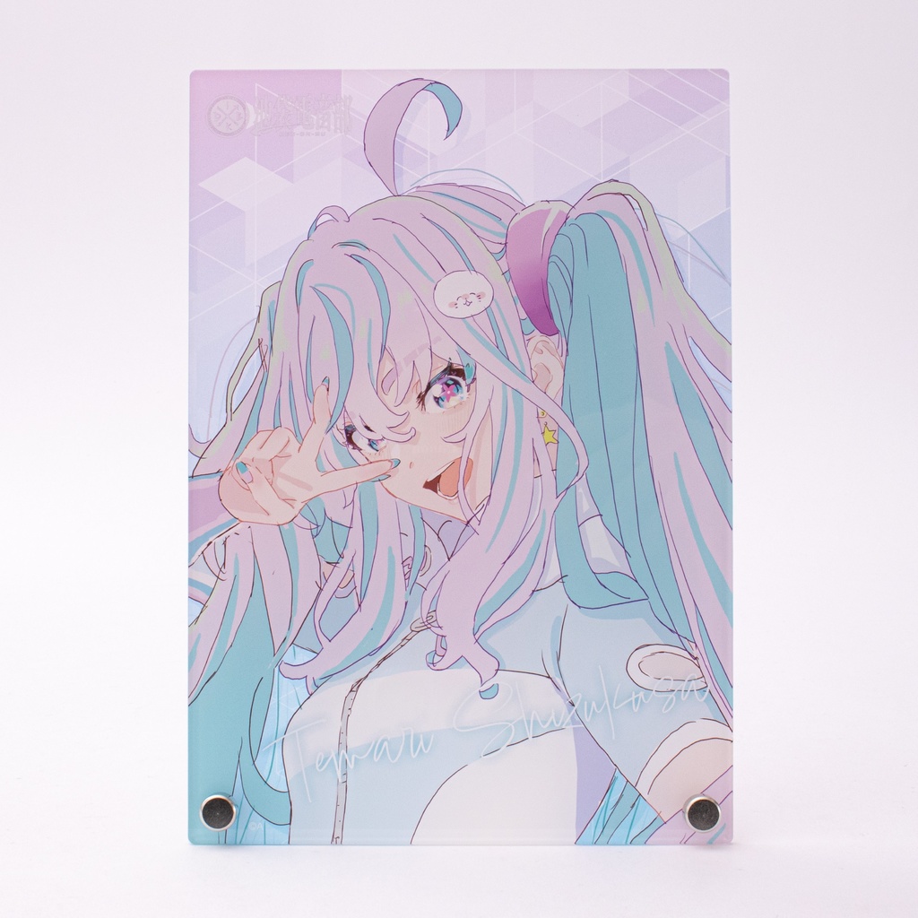 MNG×電音部 イケブクロエリア 都市と衝動II アクリルアートパネル/雫來叉手毬