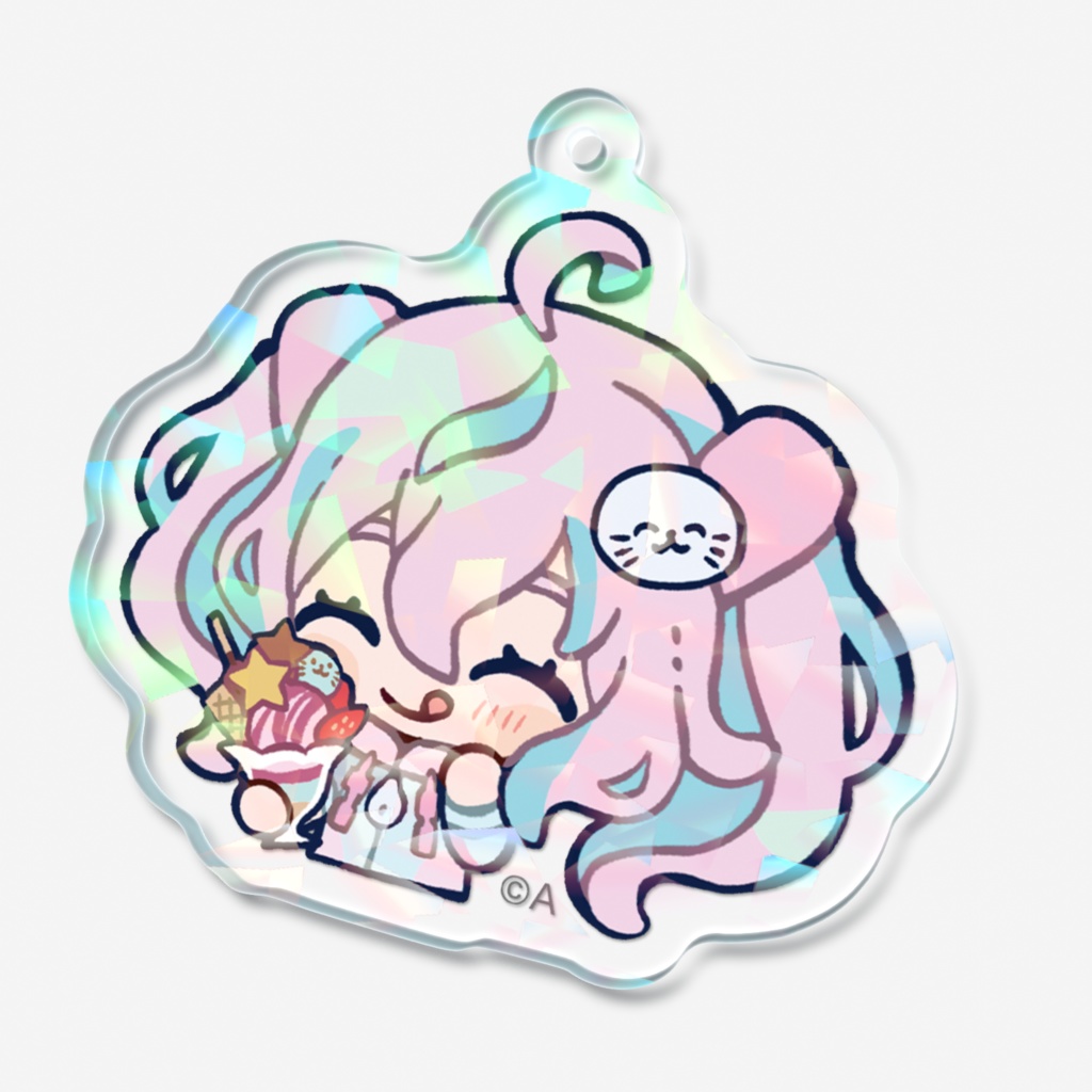 pixivFACTORY 池袋電音部 てまちおめでとう キラキラアクキー