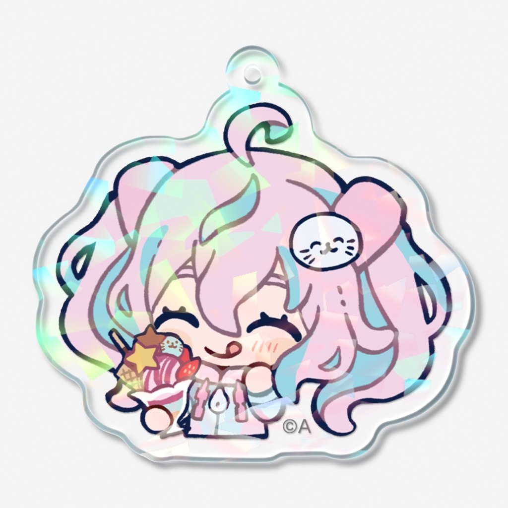 pixivFACTORY 池袋電音部 てまちおめでとう キラキラアクキー