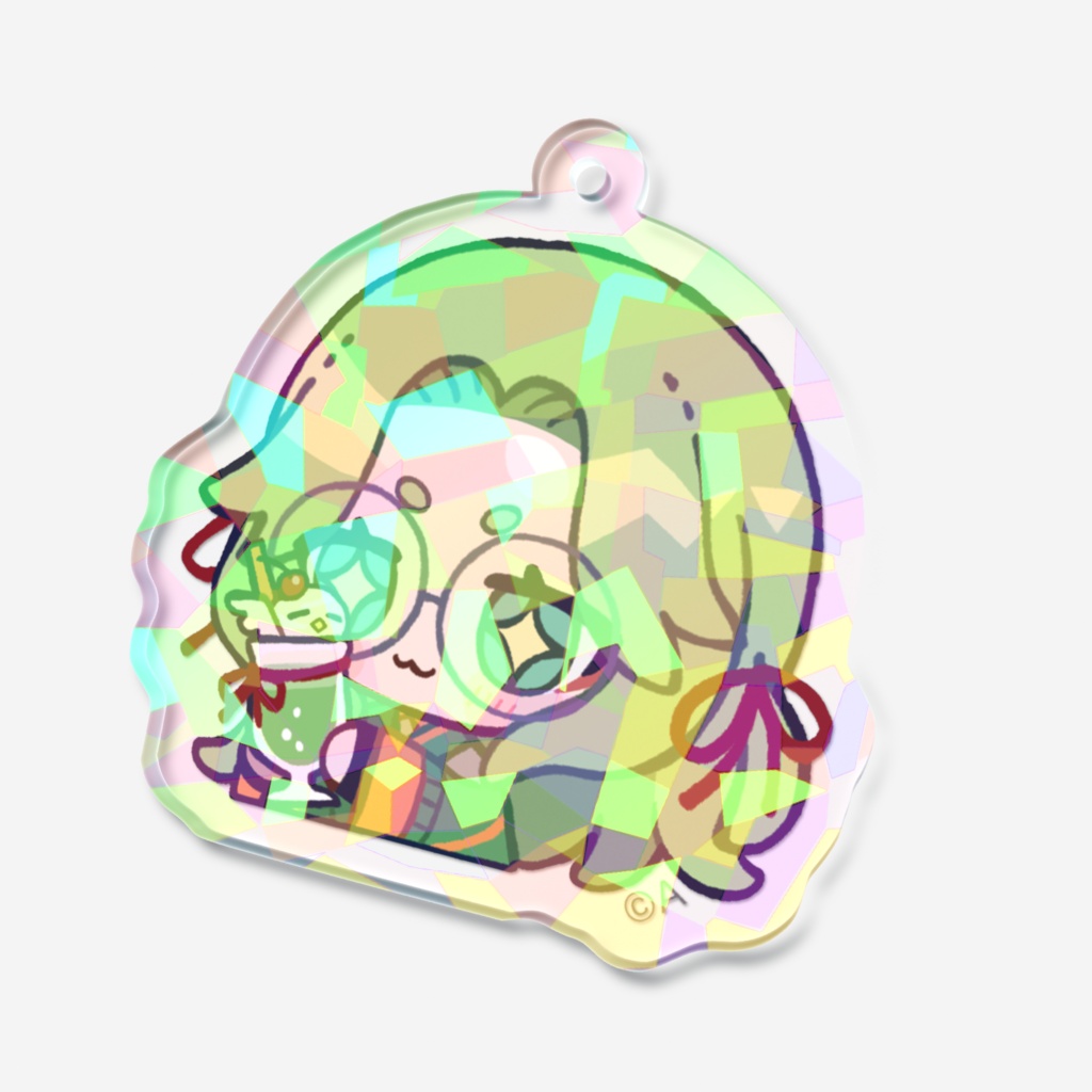pixivFACTORY 池袋電音部 帯たむおめでとう キラキラアクキー